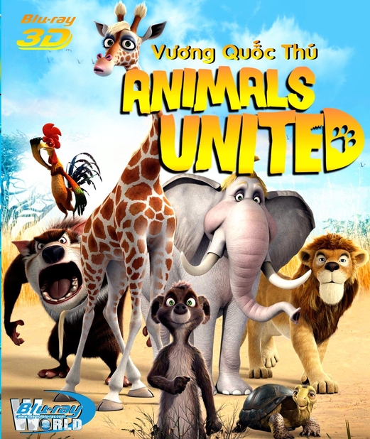 D053. ANIMALS UNITED - Vương Quốc Thú 3D 25G (DTS-HD ) - Phim 3D -  Blu-ray Online