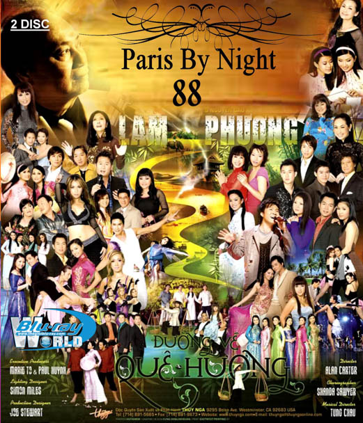 M1012. Paris by night 88 - Đường Về Quê Hương (2DISC 25G)