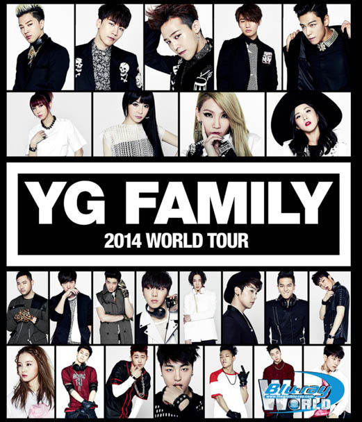 M1121. YG FAMILY WORLD TOUR 2014 (25G)