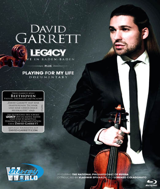 M403.David Garrett: Legacy - Live in Baden Baden (2011) 