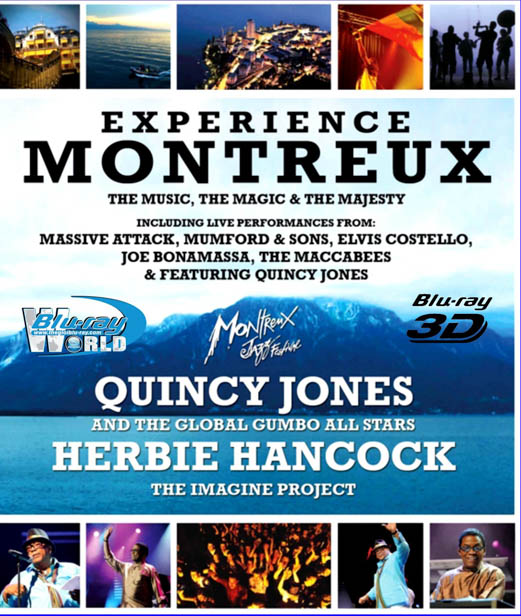 M439 - VA - Experience Montreux • The Music, The Magic and The Majesty 2013 3D 2DISC 50G