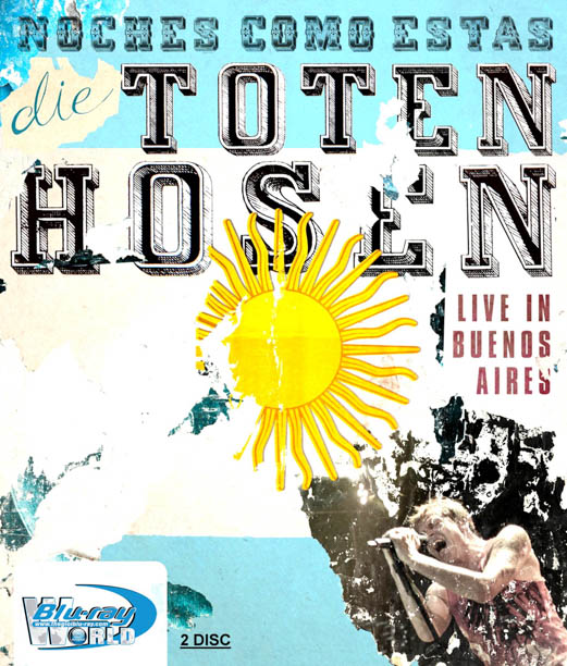 M458 - Die Toten Hosen – Noches Como Estas Live in Buenos Aires 2012 2DISC (50G+25G)