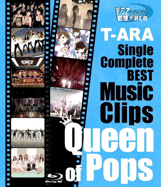 M762. T-ARA Single Complete BEST Music Clips Queen of Pops 